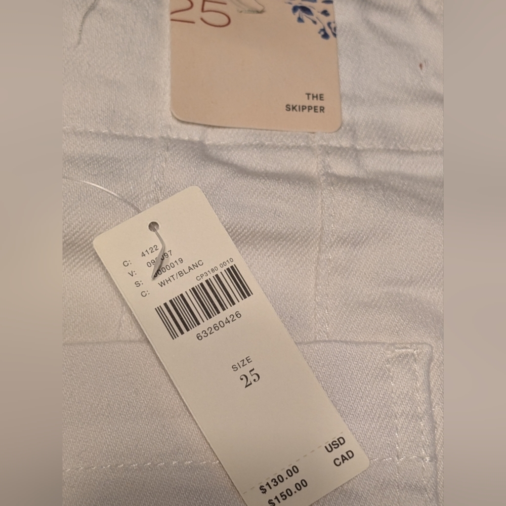 Anthropologie Pilcro Skipper Cropped Pants *NWT *25 - Picture 3 of 3